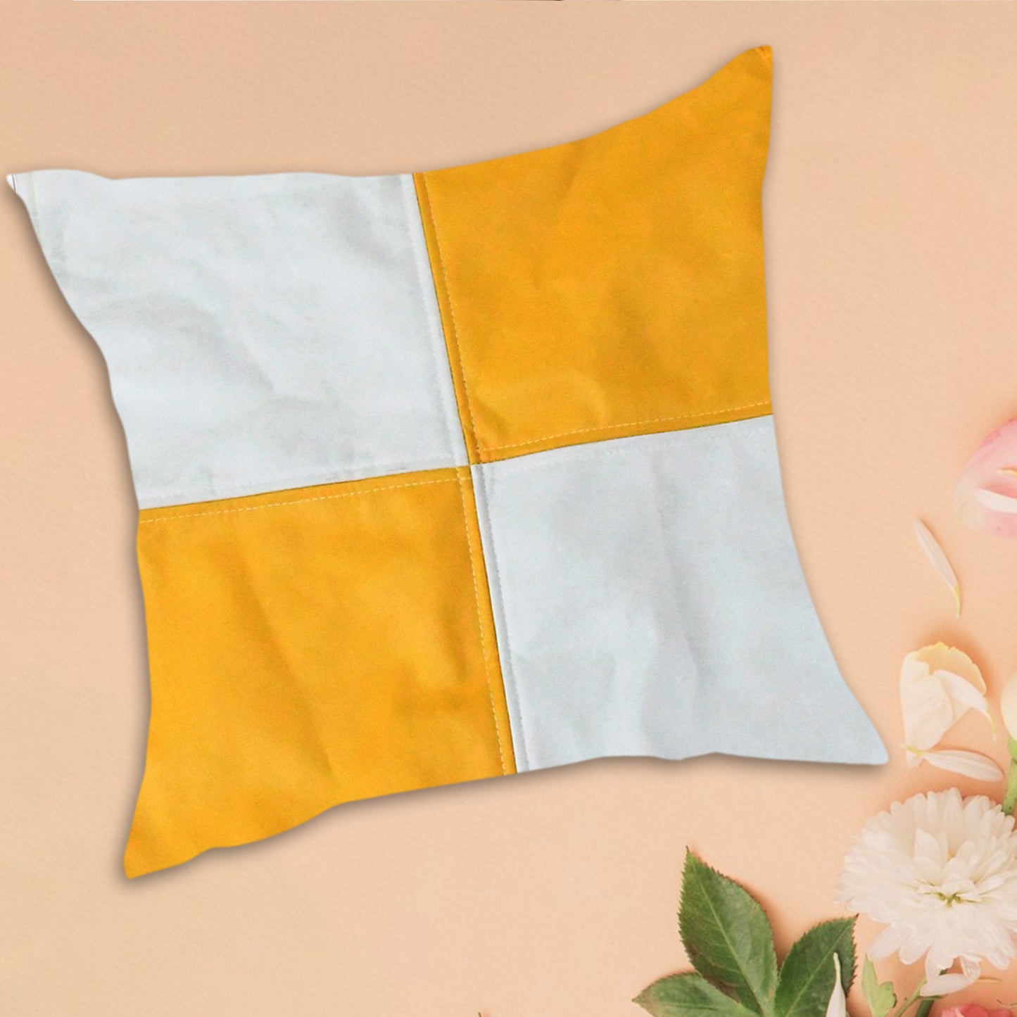 Soft Decorative Pillow Covers For Bed Sofa (50 x 50 Cm)