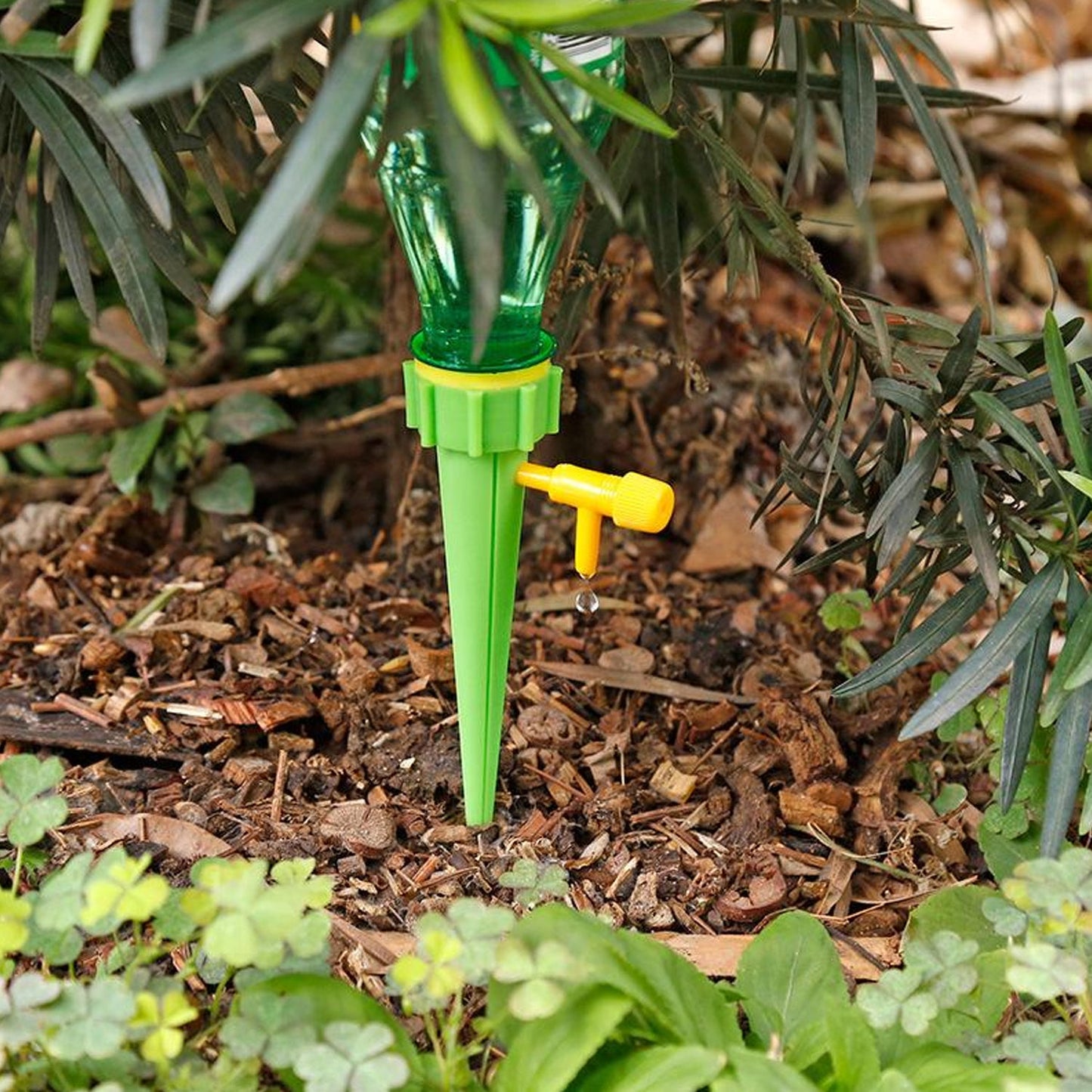 Adjustable Plant Watering Valve With Slow Release Control