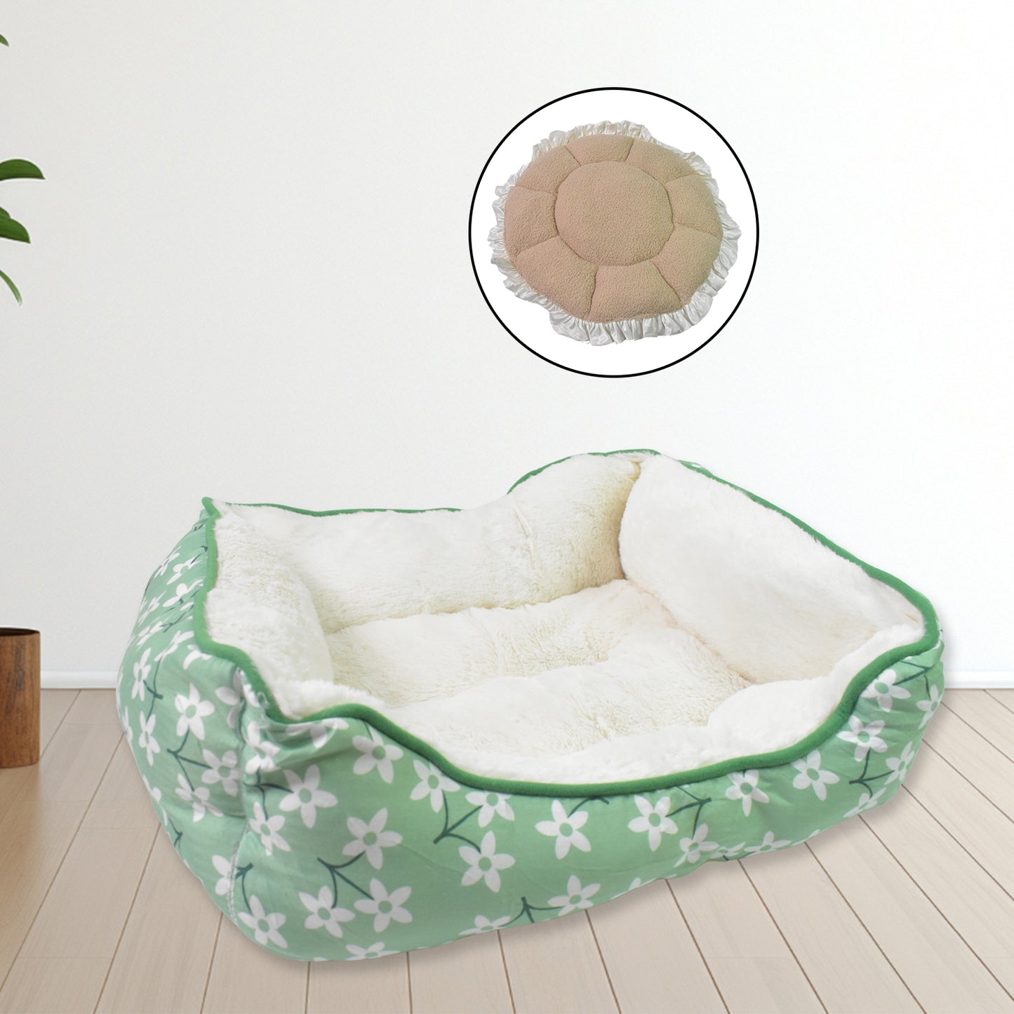 Pet Dog & Cat Bed General Thickening (1 Pc / Mix Design & Colour)