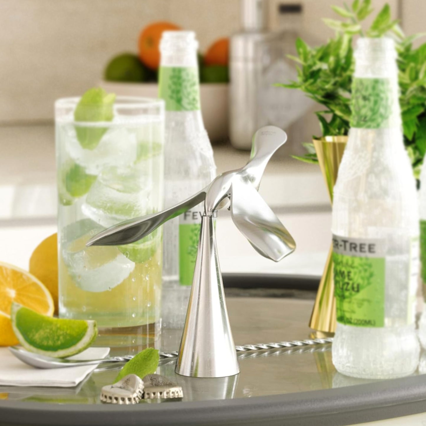 Bird Shaped Manual Bottle Opener & Balance Toy (1 Pc)