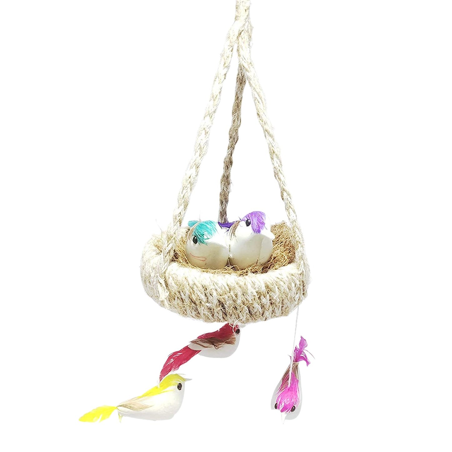 Artificial Jute Hanging Birds Nest