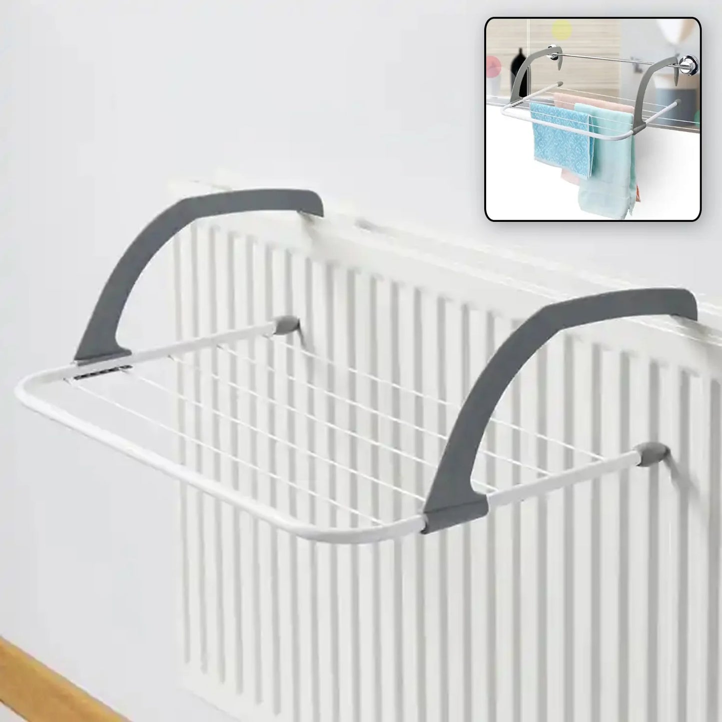Metal Steel Folding Drying Rack For Clothes Outdoor, Indoor