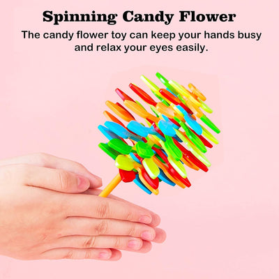 Spin Flower Candy Rotating Spinning Toy (1 Pc)