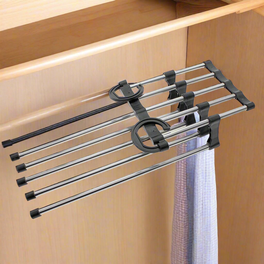 Adjustable Trouser Pants Hanger Organizer