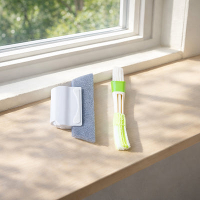 Multipurpose Window Surface Cleaning Tool Set (2 Pc)