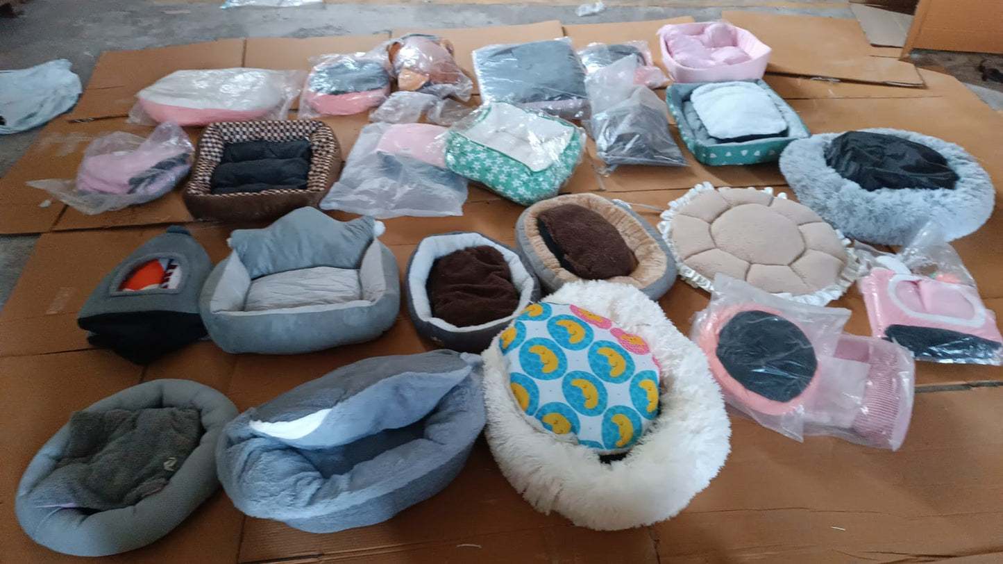 Pet Dog & Cat Bed General Thickening (1 Pc / Mix Design & Colour)