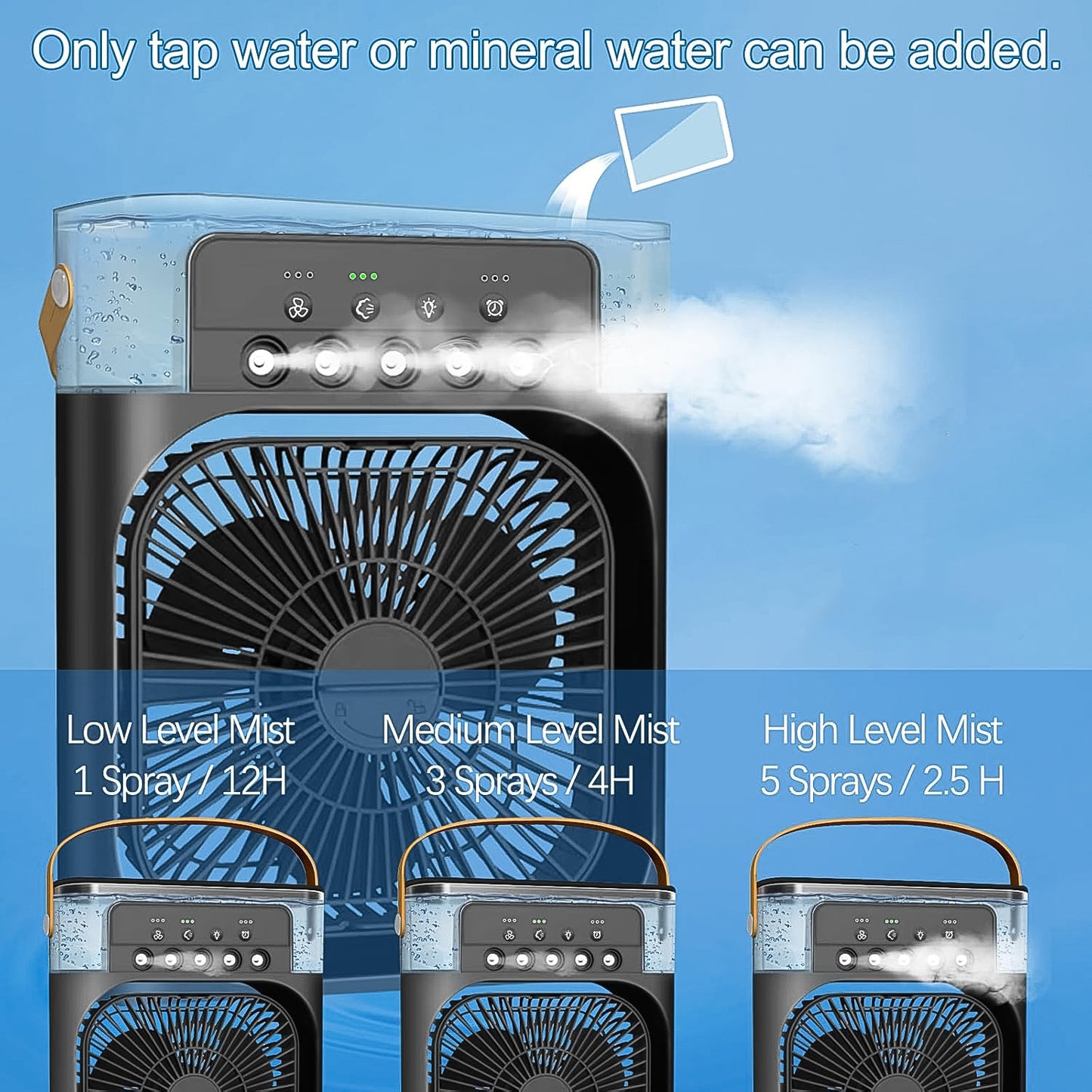 Portable USB Rechargeable Mini Cooling Fan