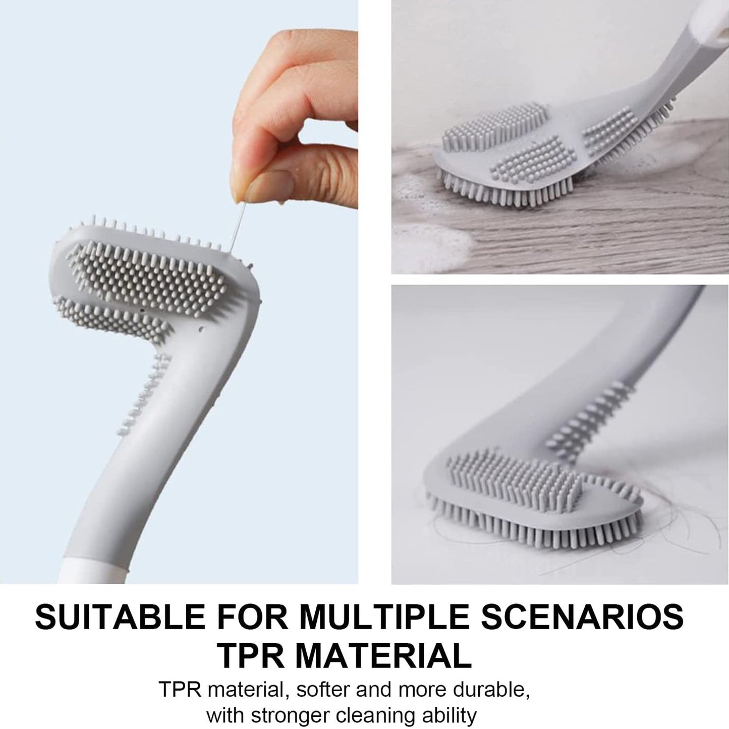 Golf Toilet Cleaner Brush & Magic Sticker Holder