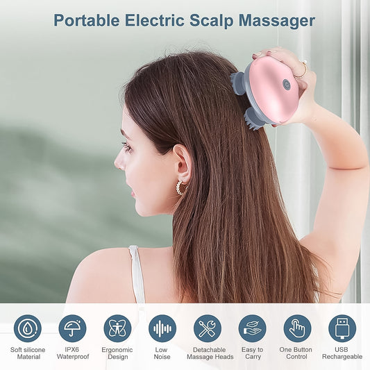 Smart Electric Scalp Massager (Onam Sale Price - Prepaid Only)