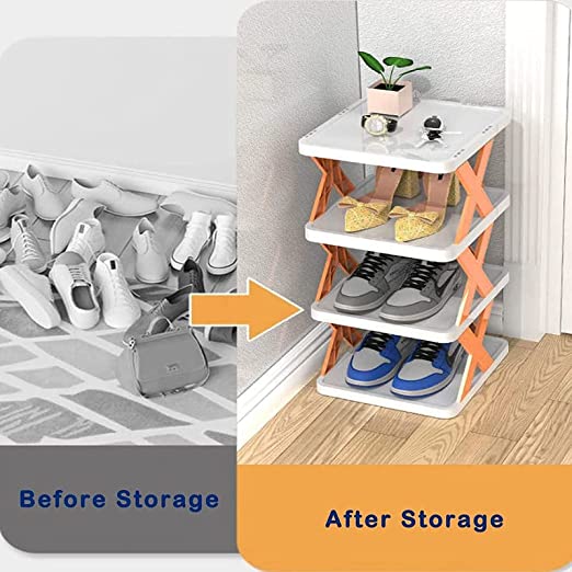 4 Layer Shoes Stand / Shoe Tower Rack