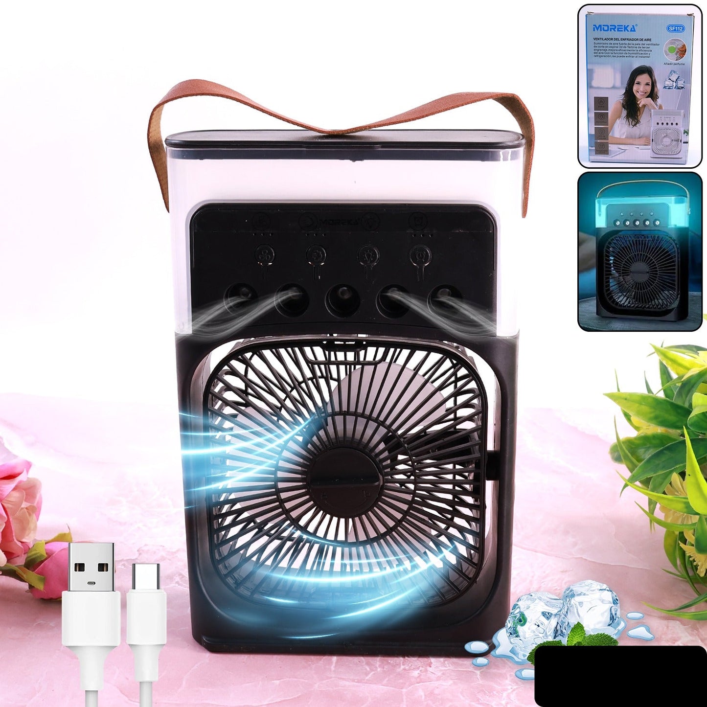 Portable USB Rechargeable Mini Cooling Fan