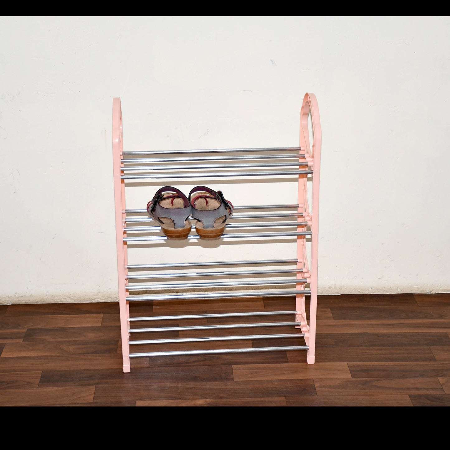 4 Layer Shoes Storage Shelf For Bedroom / Hallway