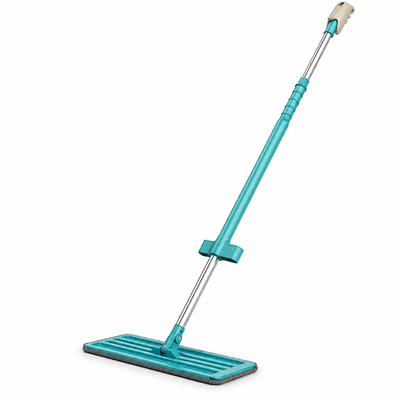 degree Rotation Flat Mop Floor Cleaning Microfiber Squeeze Clean
