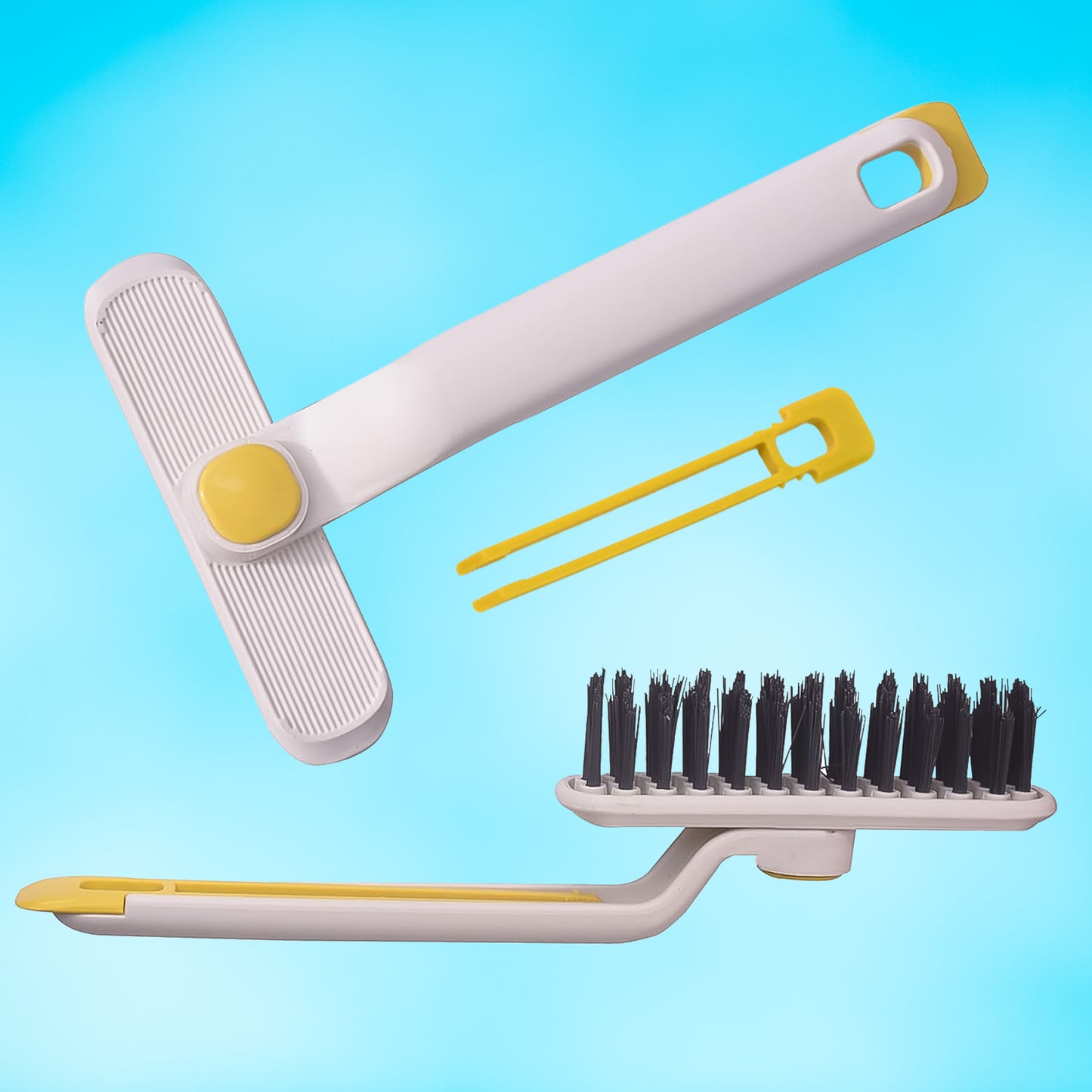 Multi-function 360 Degree Rotating Crevice Floor Cleaning Brush (1 Pc)