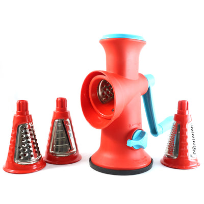 Apex 4 In 1 Signature Rotary Grater With Interchangeable Blades