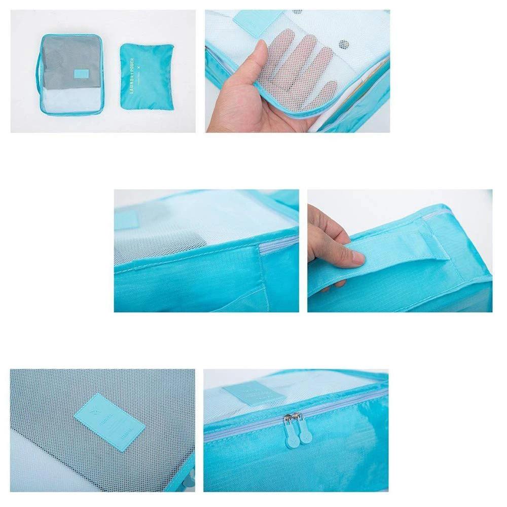 Cloth Organizer Pouch / Laundry Zipper Bags (6 Pcs)