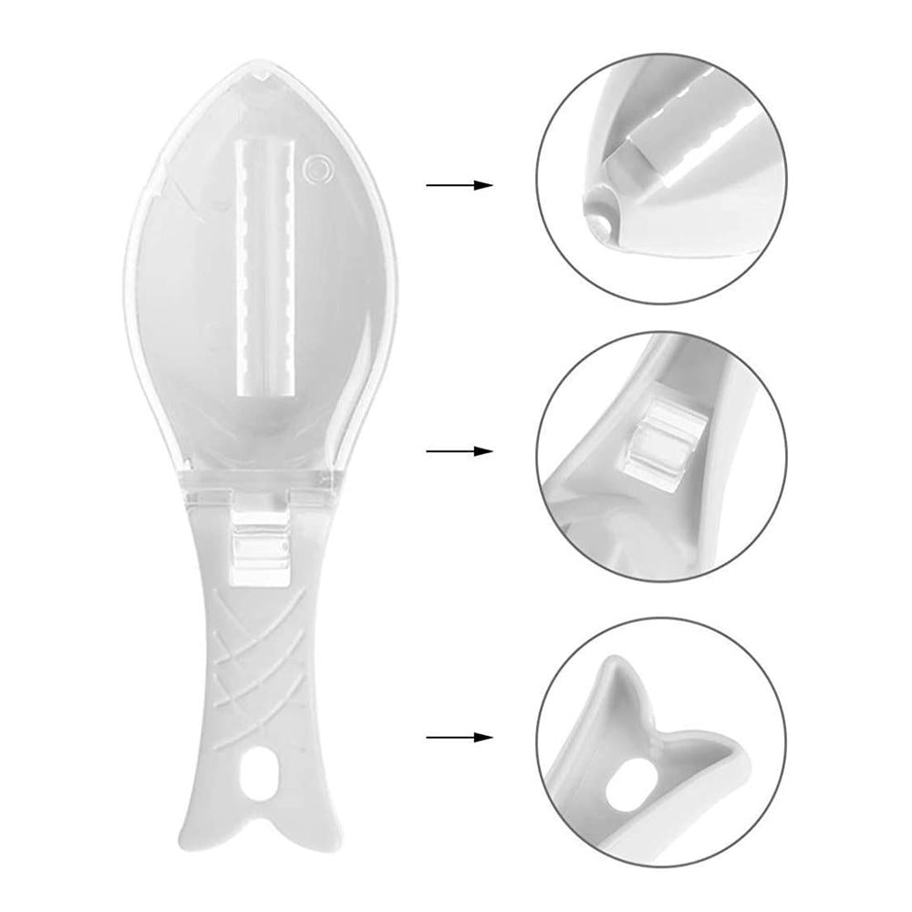 Fish Scale Scraper Peeler For Kitchen