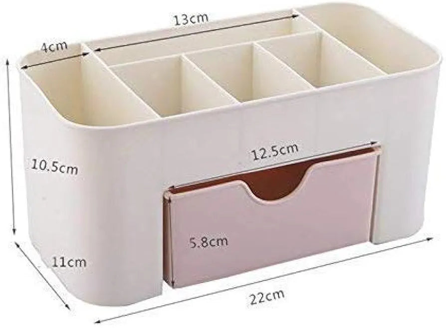 Multi compartment holder for makeup brush organizer/Pen holder