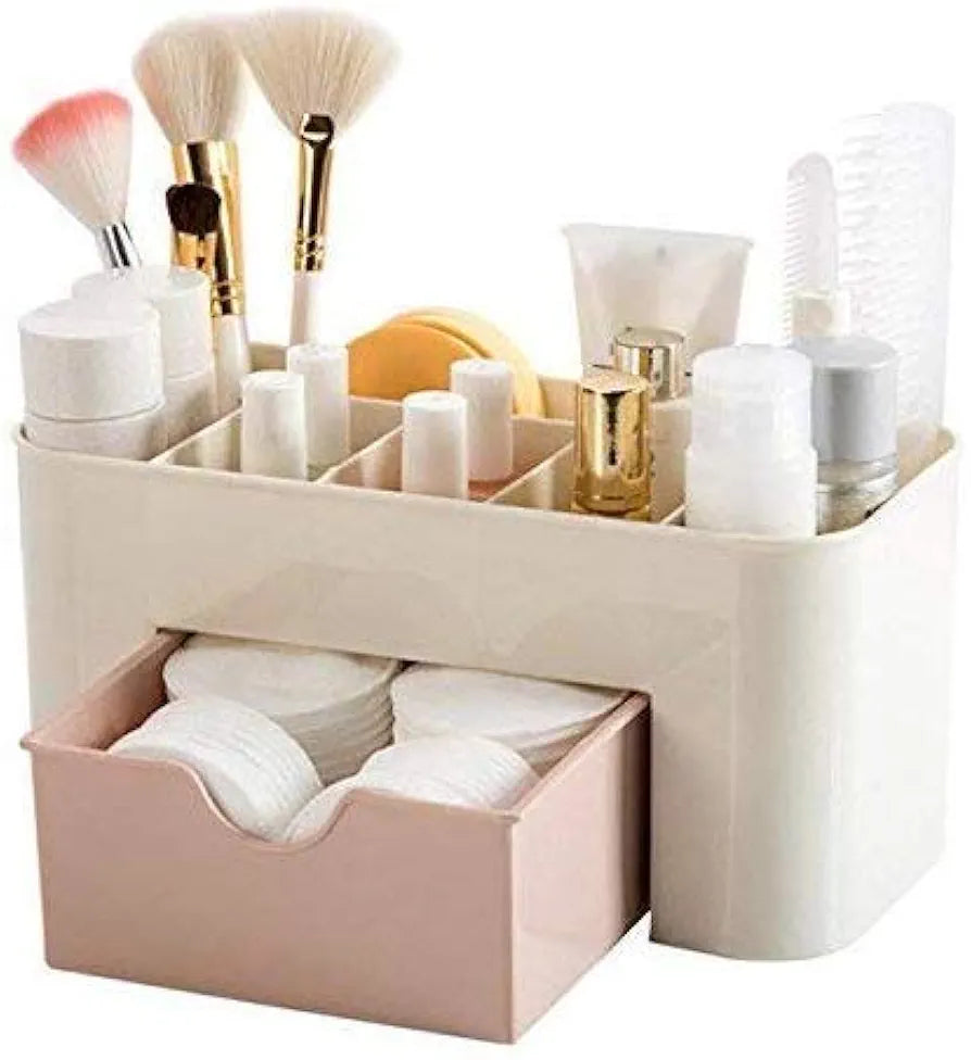 Multi compartment holder for makeup brush organizer/Pen holder