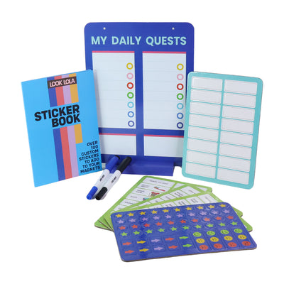 Magnetic Board Sticker Book Activity Cards (1 Set)