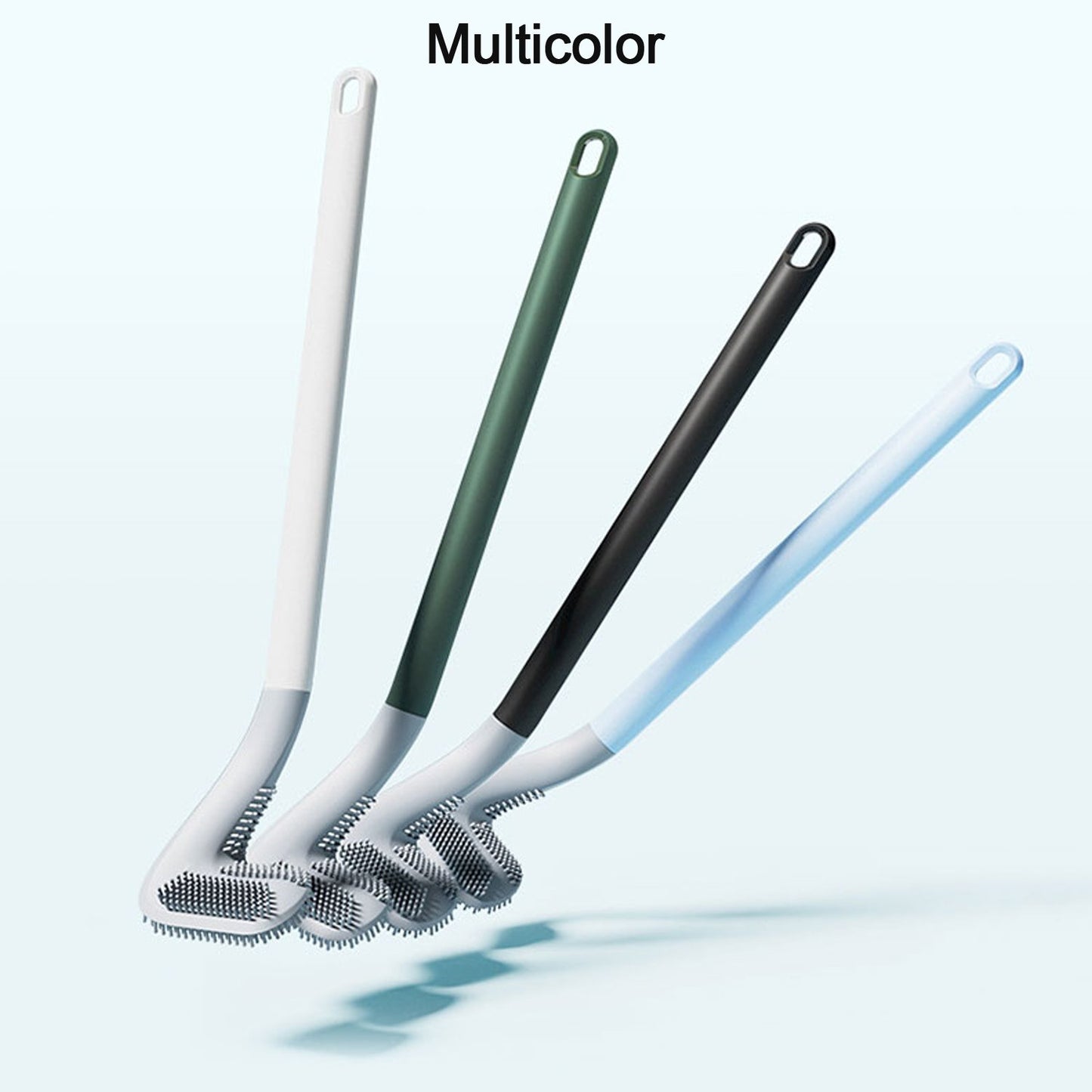 Golf Toilet Cleaner Brush & Magic Sticker Holder