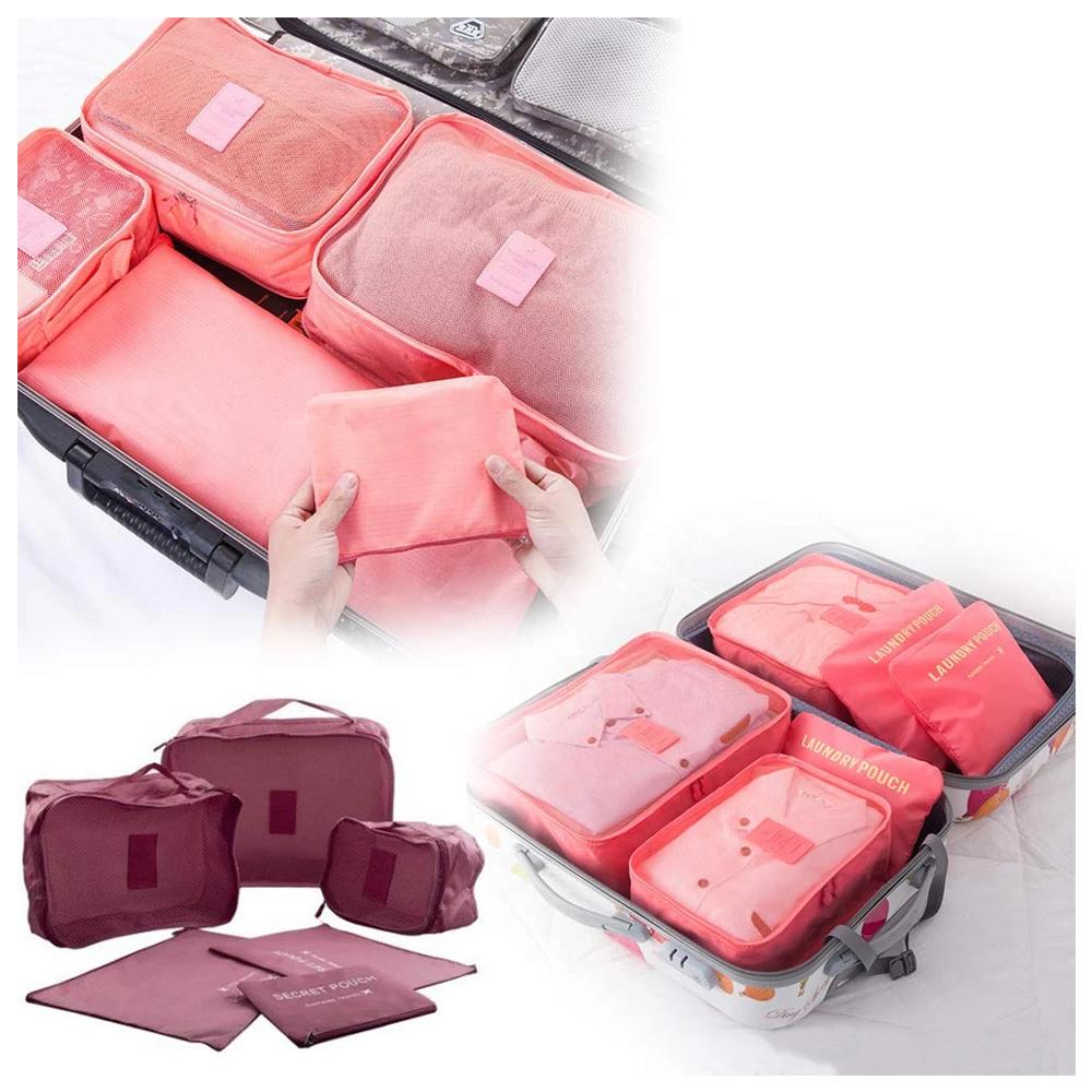 Cloth Organizer Pouch / Laundry Zipper Bags (6 Pcs)
