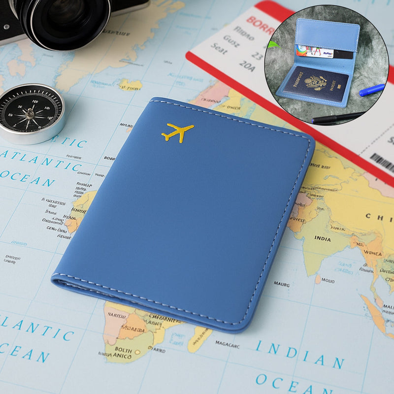 Premium PU Leather Passport Holder