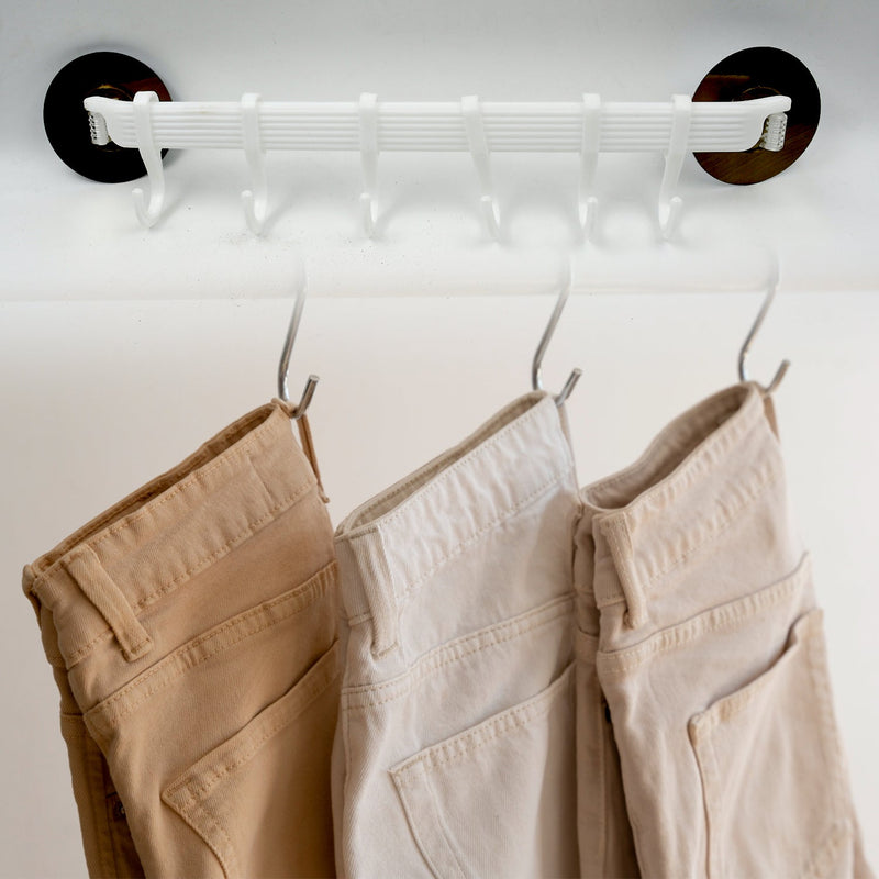 1 Pc Bath Towel Hanger Wall Mounted Towel Holder Rack for Kitchen Bathroom
