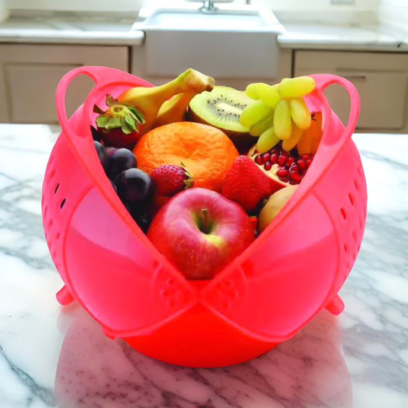 Rotating Rinse Basket