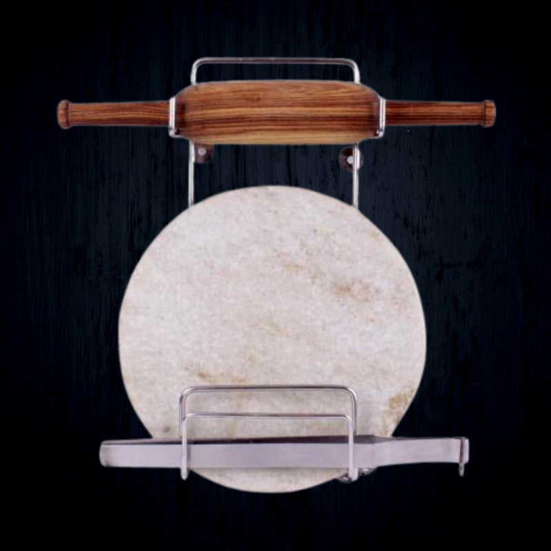 Chakla, Belan, Chimta Stand Multi-Purpose Rack for Kitchen (1 Pc )