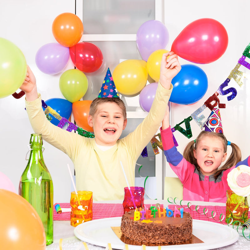 Multicolor Latex Balloons for Party Decoration (24 Pcs Set)