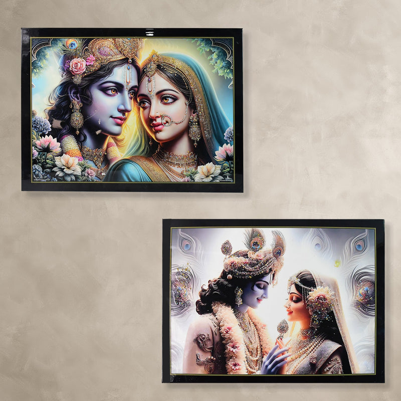 Krishna & Radha Photo Frame