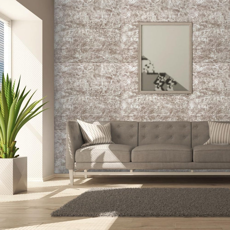 Wallpaper 3D Foam Wallpaper Sticker Panels (78 x 70 Cm / 1 Pc)