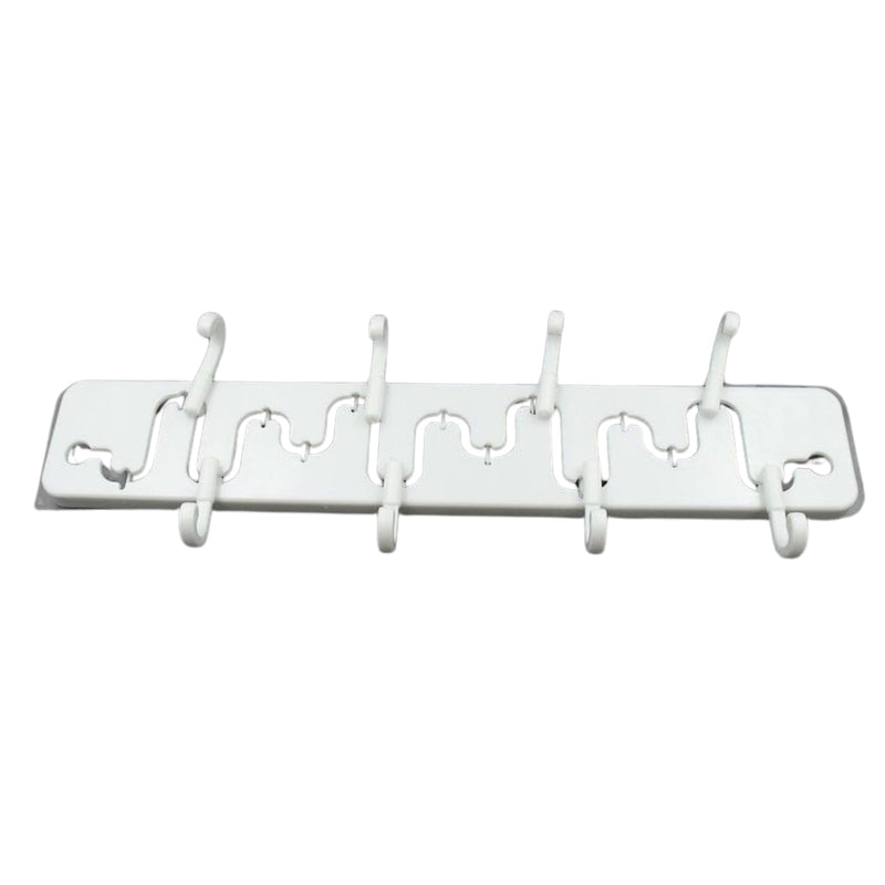 Adjustable Wall Hook: Slides for Easy Access (Bathroom & Home)
