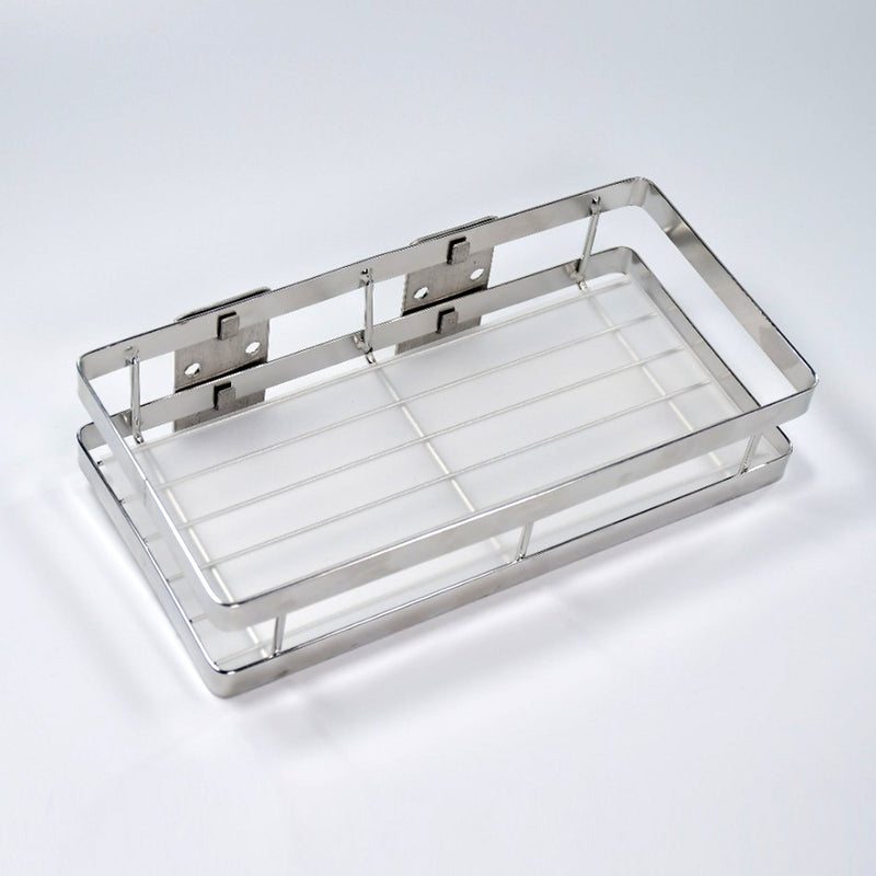 25 cm Metal Space Saving Rack – Multi-Purpose Kitchen Storage Organizer Shelf