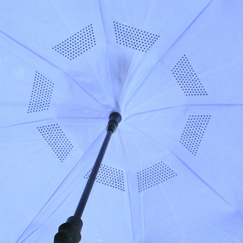 Windproof Compact Travel Umbrella – Reverse Folding Design (1 Pc)