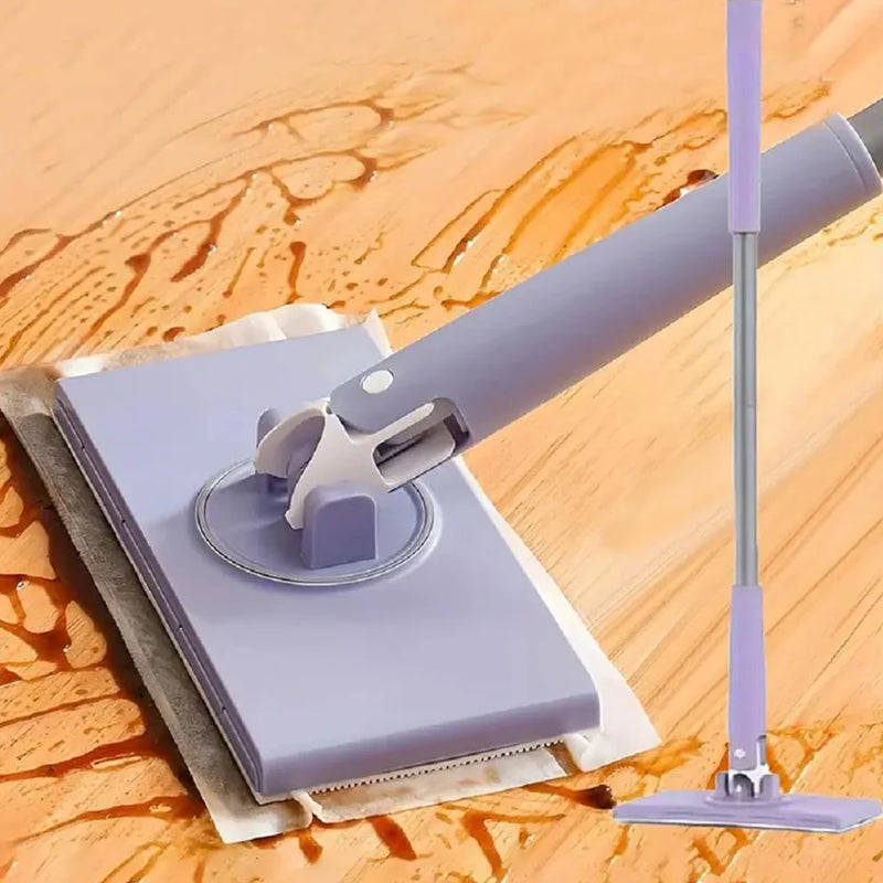 Mini Mop With Push & Pull Cloth Changing Handle