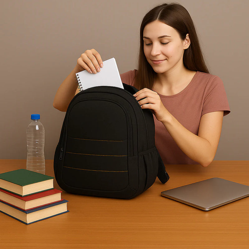 Polyester Black Laptop Bag