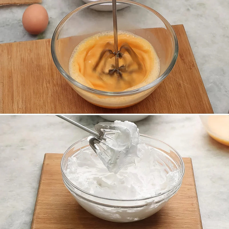 Stainless Steel Manual Hand Blender