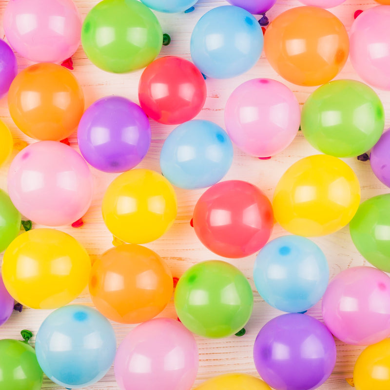 Multicolor Latex Balloons for Party Decoration (24 Pcs Set)