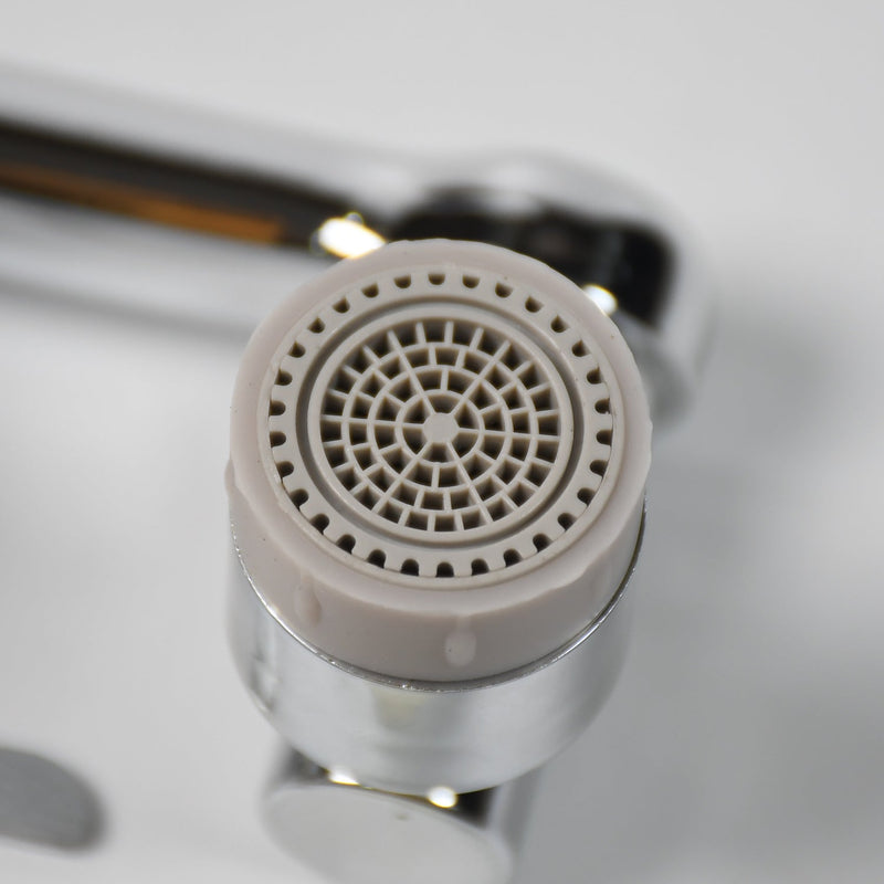 Splash Faucet Filter 180° Rotating Sprayer – Water-Saving Sink Aerator Extender