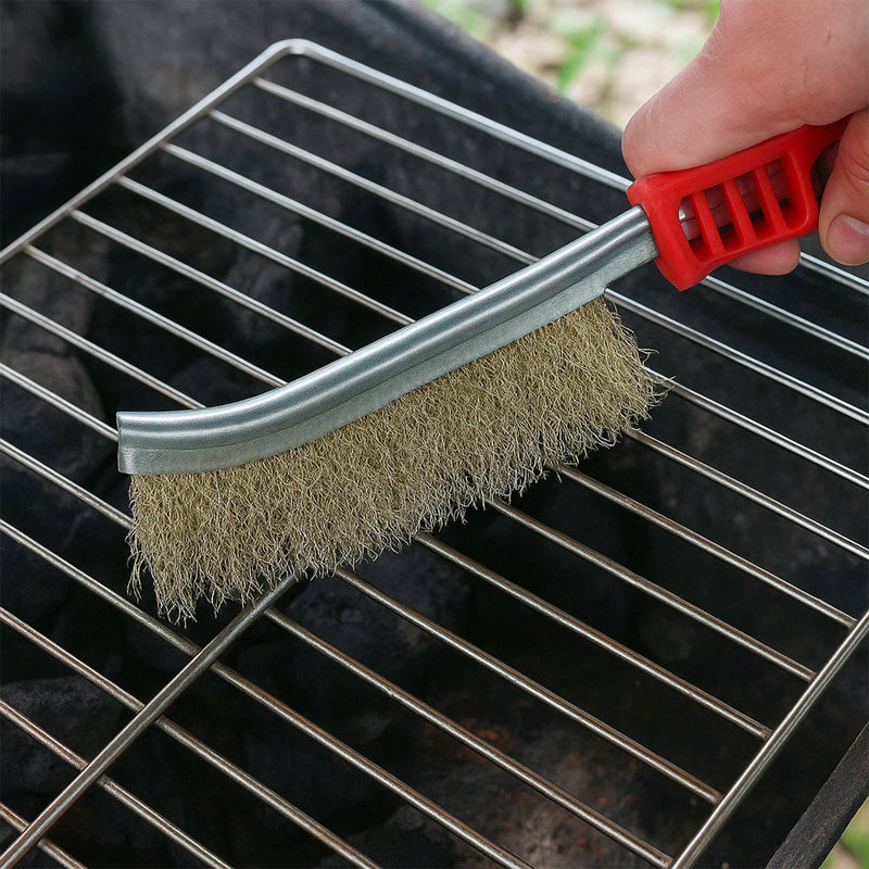 Stainless Steel Wire Hand Brush Metal Cleaner Rust Paint Removing Tool