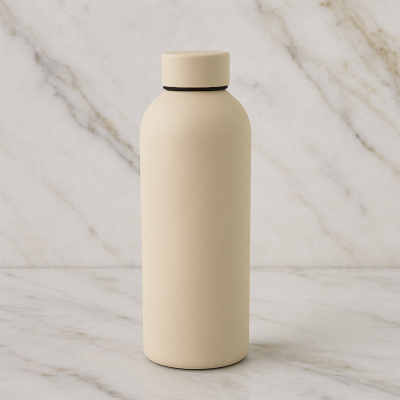Stainless Steel Double Wall Vacuum-Insulated Drink Water (Mix Color / 500 ML Approx)