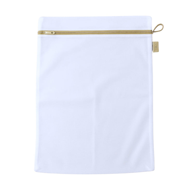 Large Mesh Laundry Bag with Zipper for Delicates & Travel Storage