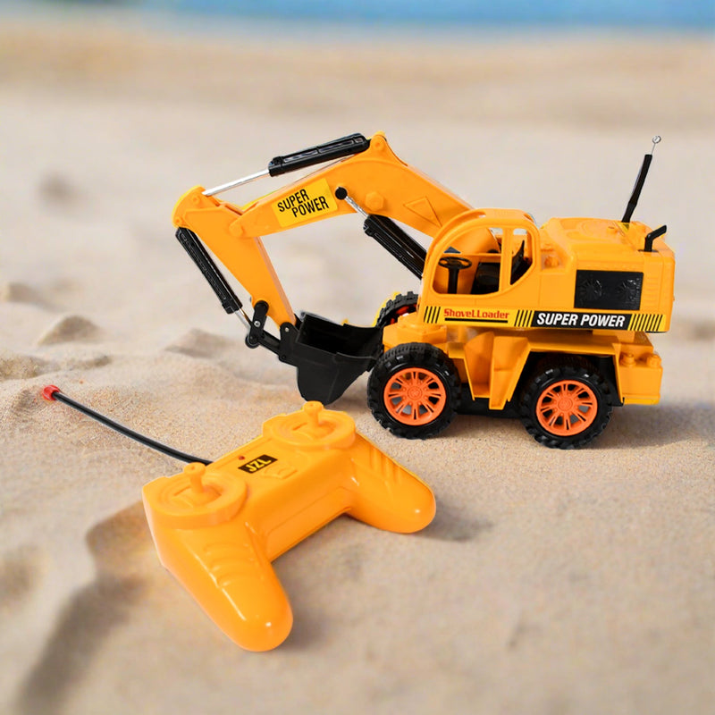 Plastic JCB Construction Toy Remote Control Super Power JCB Truck Toy for Kids 1 Set