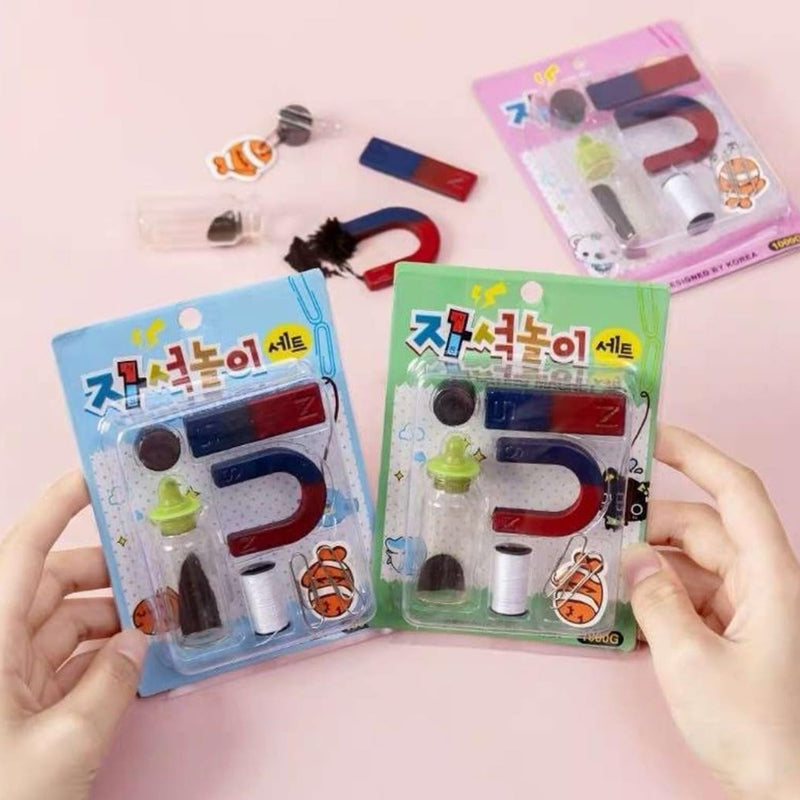 Teaching Aids Magnetic Science Kit Funny Kids DIY Science Kits Educational