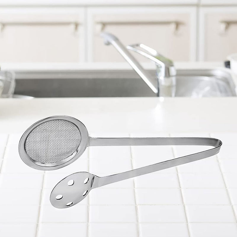 Apex Stainless Steel Skimmer Serving Tong