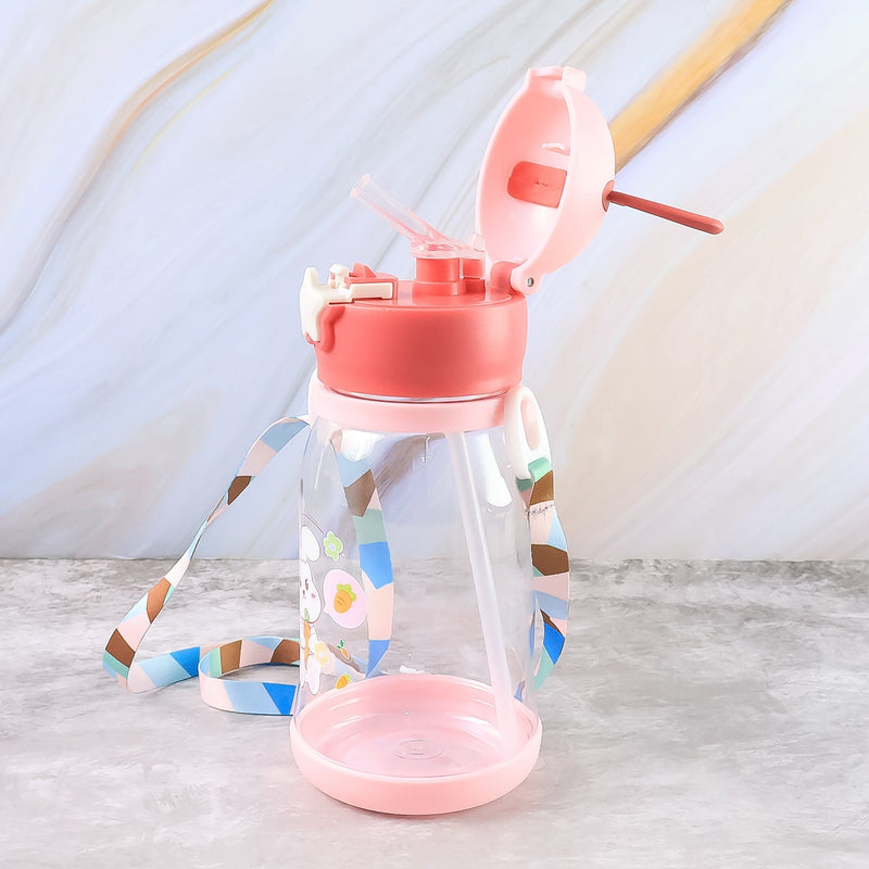 Cartoon-Themed Leakproof Water Bottle