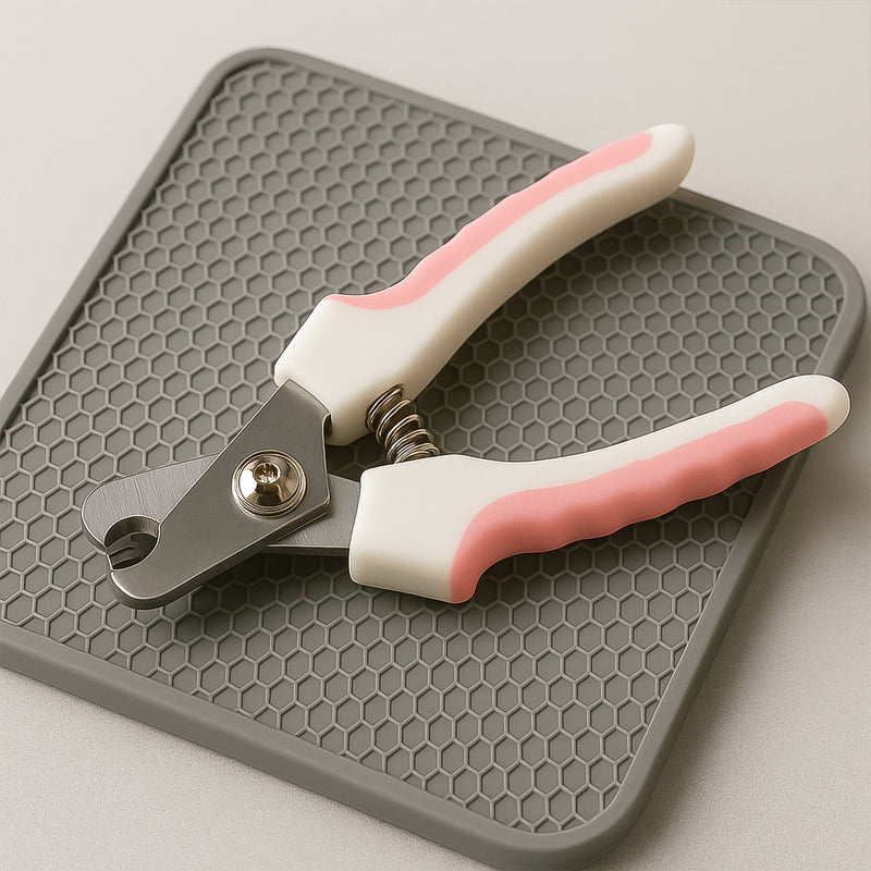 Pet Nail Clipper and Nail File Grooming Kit for Dogs and Cats (Mix Color / 2 Pc)
