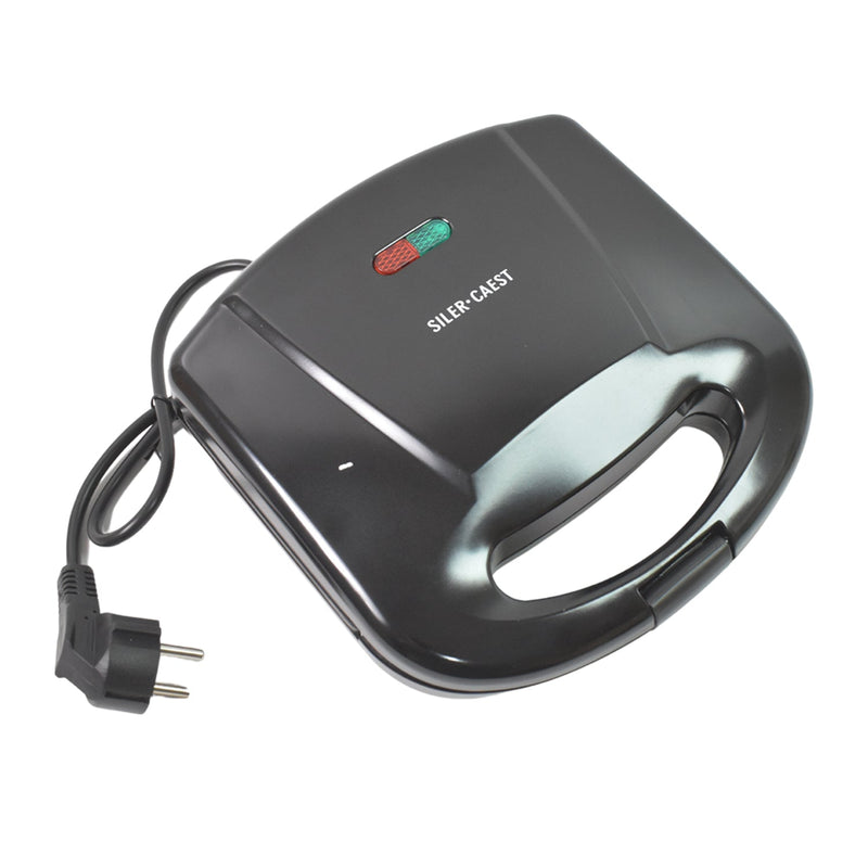 Sandwich Maker – Non-Stick Plates & Indicator Lights for Easy Home Cooking